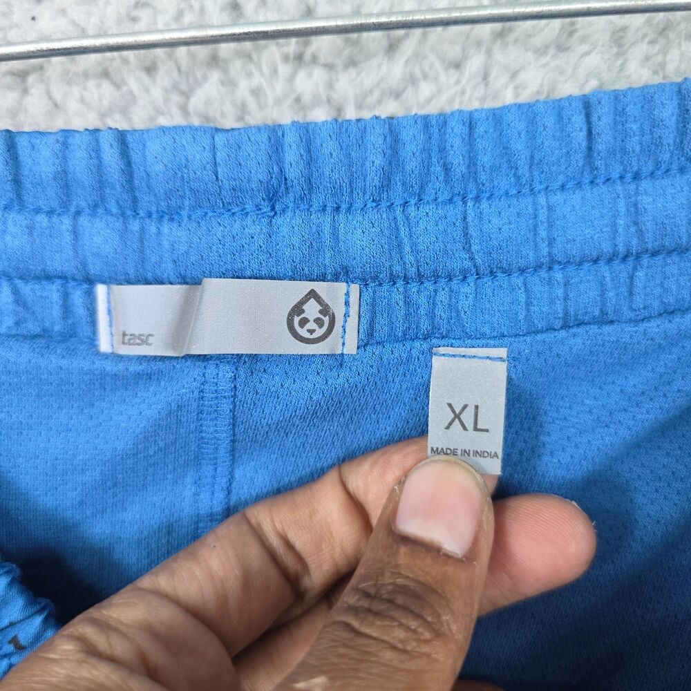 Tasc Performance Men's Shorts Blue Drawstring Lined Size XL - Picture 4 of 13